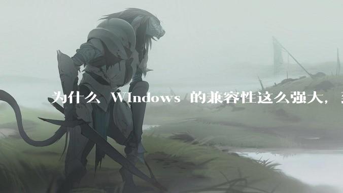 为什么 Windows 的兼容性这么强大，到底用了什么技术？